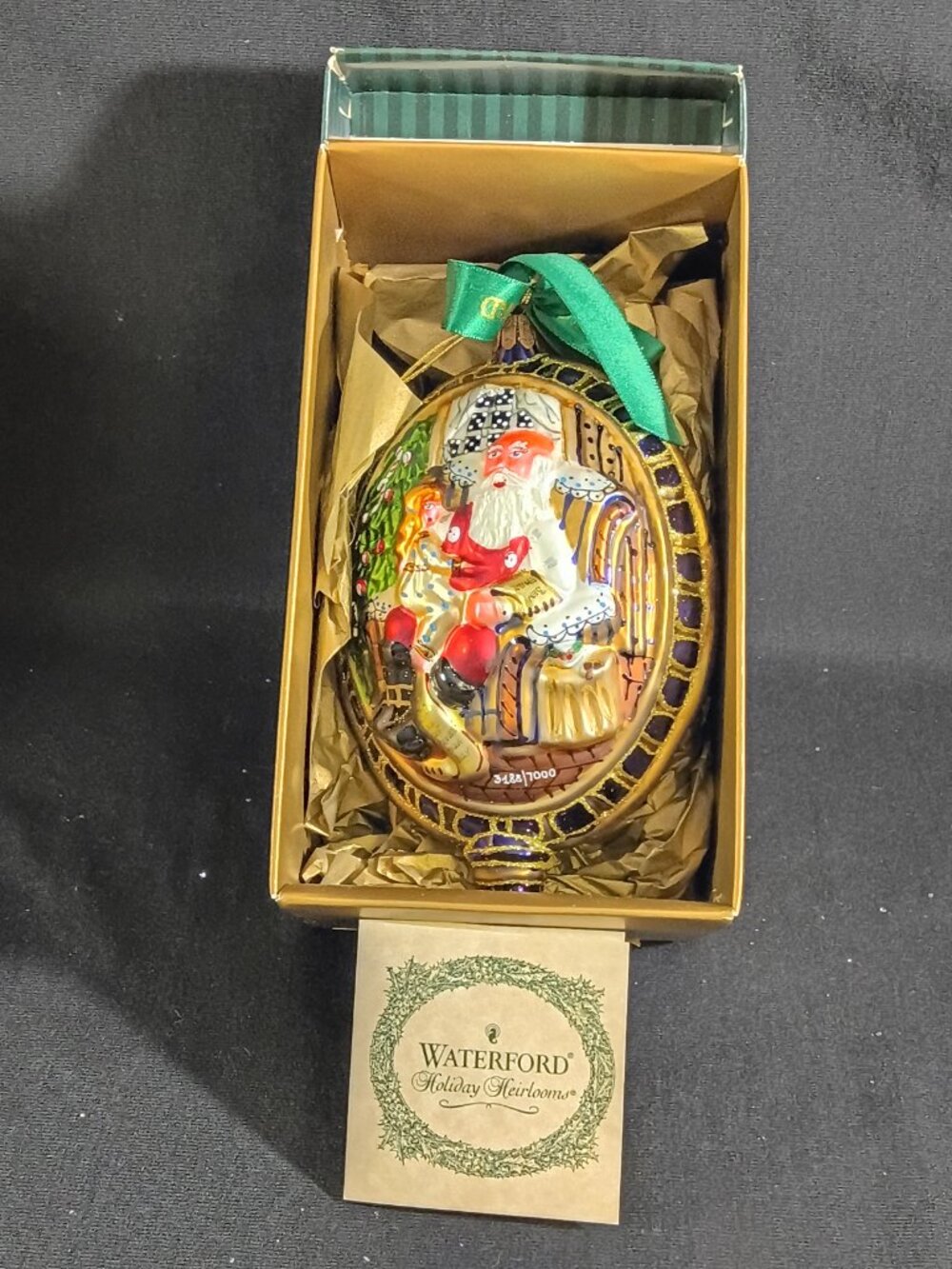 Waterford Christmas Wish List 5th Edition Limited Ornament #3188/7000